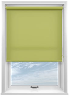Roma, Lime - Motorised Roller Blind